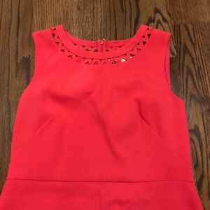 LOFT Coral Colored Dress Size 10